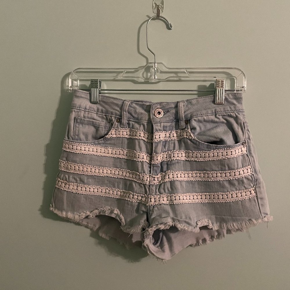 Light Jean Shorts